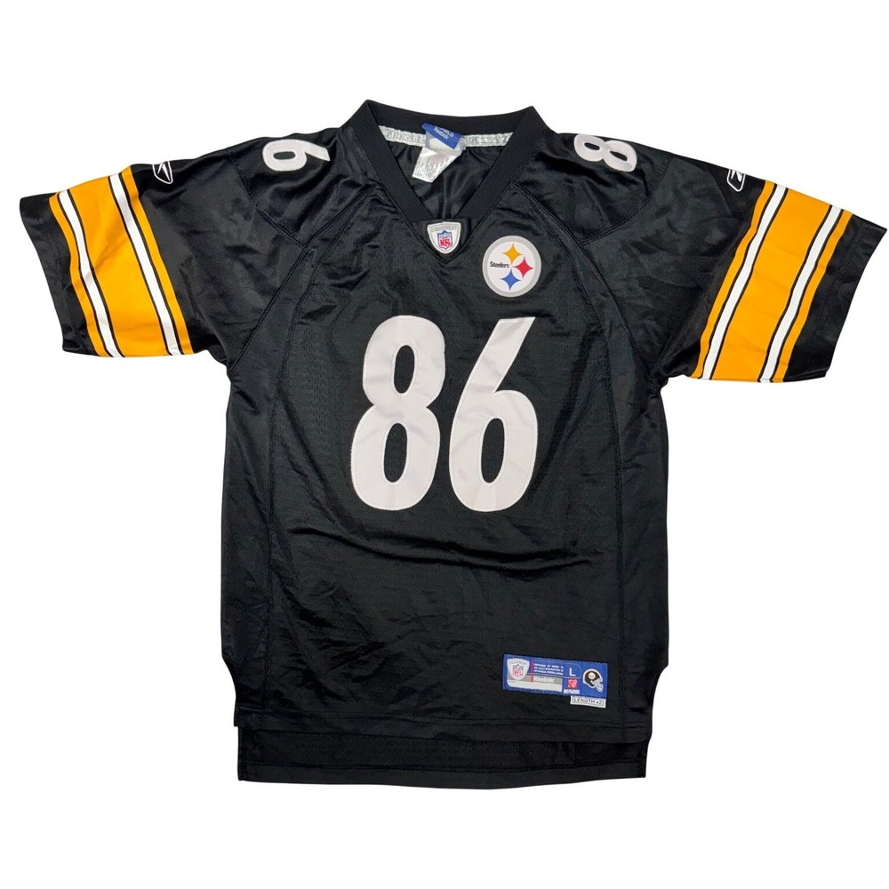 Reebok NFL Pittsburgh Steelers Hines Ward 86 Jersey Youth Large 14-16 Stitched